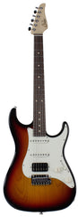 Suhr Standard Guitar, 3-Tone Sunburst, Rosewood