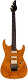 Suhr Limited Edition Standard Legacy Guitar, Trans Caramel, Floyd Rose