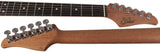 Suhr Select Standard Plus Mahogany Guitar, Aqua Blue Gradient