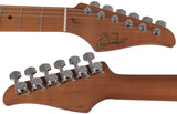 Suhr Standard Plus Guitar, Bengal Burst, Roasted Maple