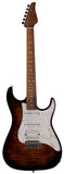 Suhr Standard Plus Guitar, Bengal Burst, Pau Ferro