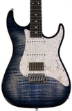 Suhr Select Standard Plus Mahogany Guitar, Faded Trans Whale Blue Burst