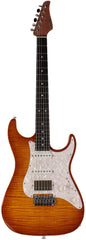 Suhr Select Standard Plus Mahogany Guitar, Iced Tea Burst