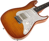 Suhr Select Standard Plus Mahogany Guitar, Iced Tea Burst