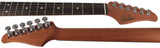Suhr Select Standard Plus Mahogany Guitar, Faded Trans Whale Blue Burst