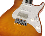 Suhr Select Standard Plus Mahogany Guitar, Iced Tea Burst
