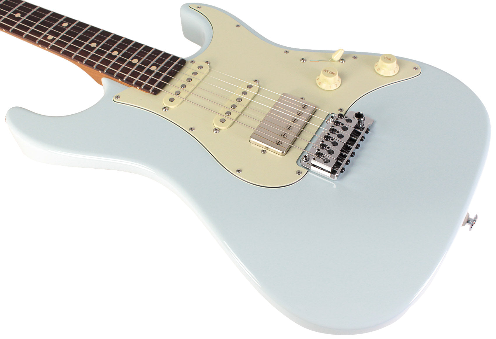 Suhr Select Standard Guitar, Roasted Neck, Sonic Blue | Humbucker