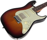 Suhr Select Standard Guitar, Roasted Neck, 3-Tone Burst