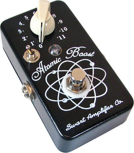 atom pedals Swart Atomic Boost Pedal