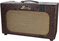 Swart Mod 84 Combo Amp, Brown Western, Black Western Stripe