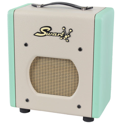 Swart Space Tone 6V6se Amp, Custom 2-Tone Surf Green, Ivory