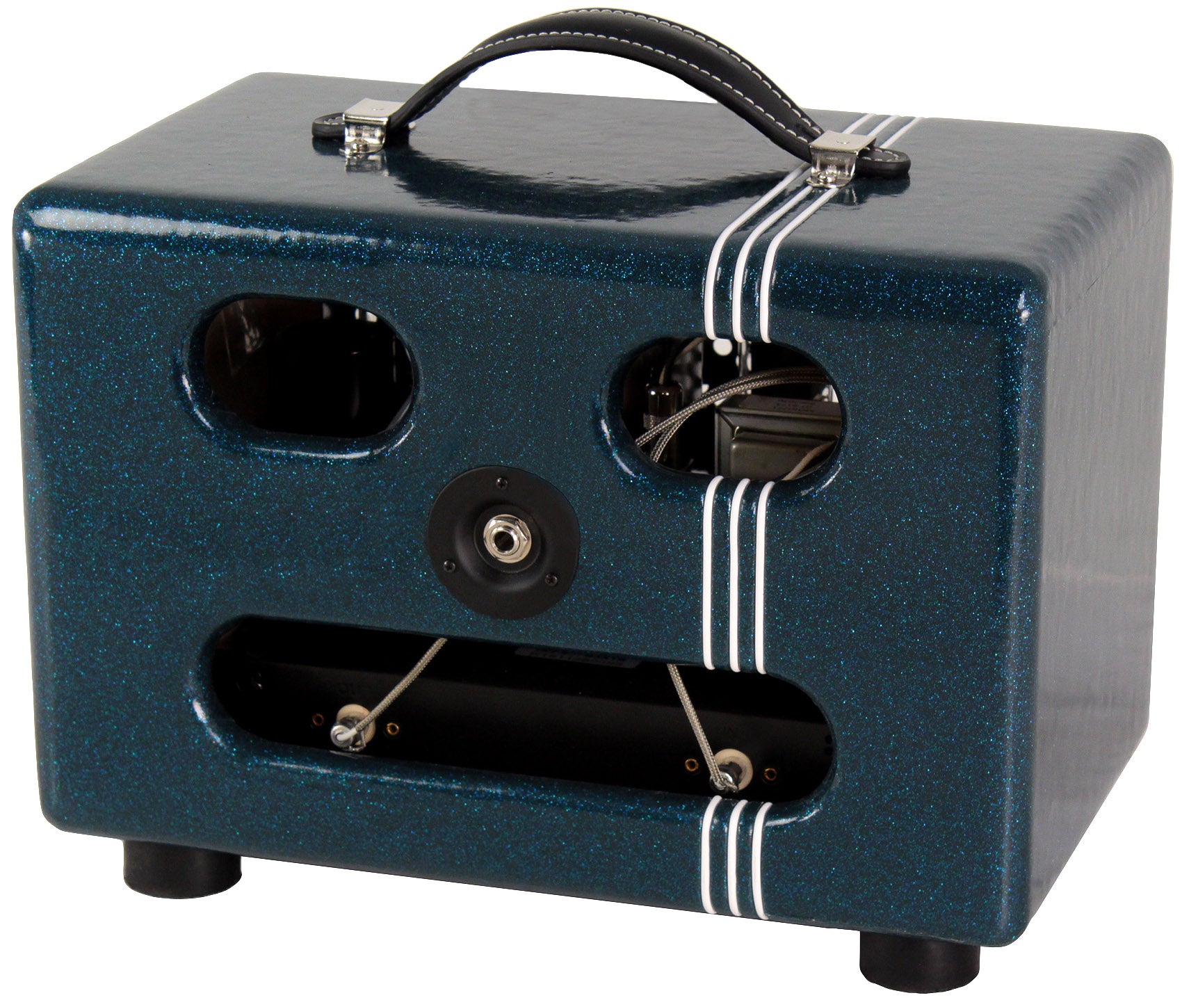 Swart Space Tone Atomic Jr Head, Ocean Sparkle | Humbucker Music