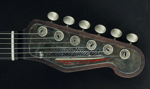 Trussart Deluxe Steelcaster Pinstripe - Dark