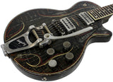 Trussart SteelDeville w/ B7 Bigsby in Dark Rust-O-Matic Pinstripe