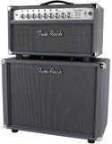 Two-Rock Classic Reverb Signature 50 Tube Rectified Head, Silverface, 1x12 Cab, Slate Grey