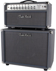 Two-Rock Classic Reverb Signature 100/50 Head, Silverface, 1x12 Cab, Slate Grey