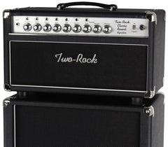 Two-Rock Classic Reverb Signature 100/50 Head, 2x12 Cab, Silverface, Black