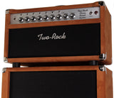 Two-Rock Classic Reverb Signature 100/50 Head, 2x12 Cab, Golden Brown Suede