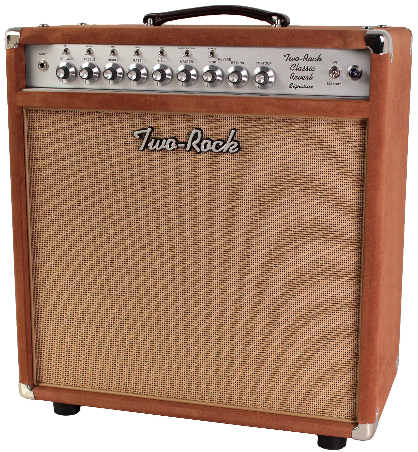 Two-Rock Classic Reverb Signature 50 Tube Rectified Combo, Tobacco Sue ...