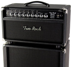 Two-Rock Classic Reverb Signature 100/50 Head, 2x12 Cab, Blackout