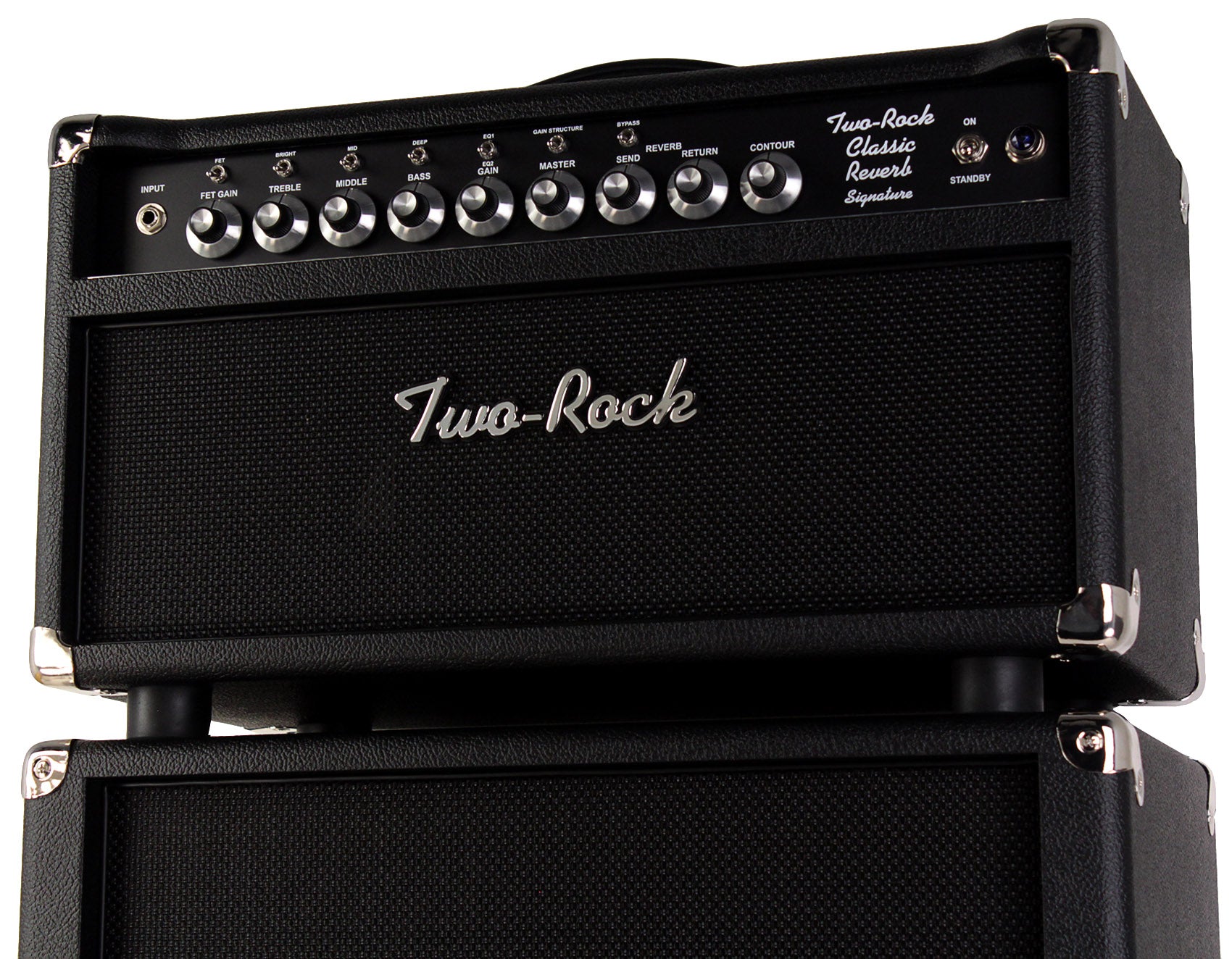 Two-Rock Classic Reverb Signature 100/50 Head, 2x12 Cab, Blackout ...