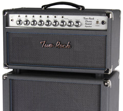 Two-Rock Classic Reverb Signature 50 Tube Rectified Silverface Head, 2x12 Cab, Slate Grey