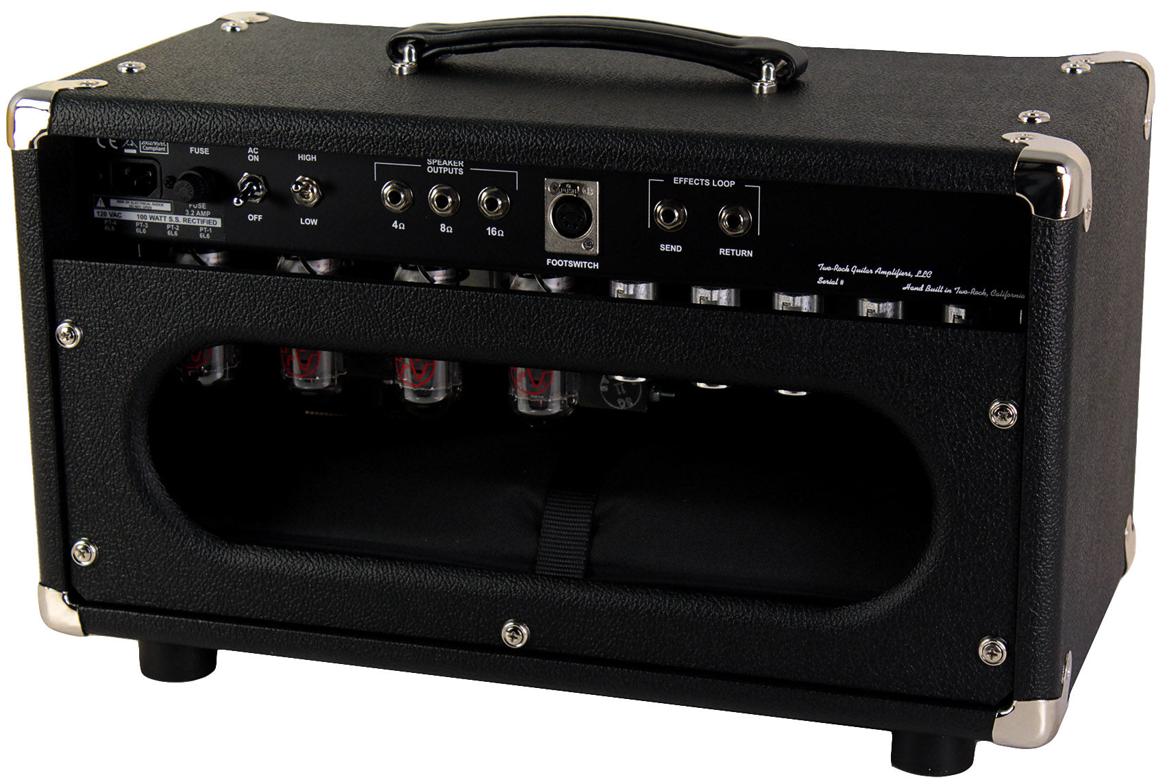 Two-Rock Classic Reverb Signature 100/50 Head, 2x12 Cab, Blackout ...