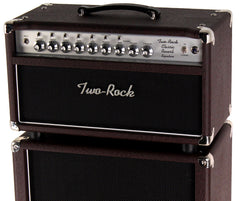 Two-Rock Classic Reverb Signature 100/50 Head, 2x12 Cab, Brown Ostrich