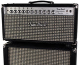 Two-Rock Silver Sterling Signature 150/75 Head, 2x12 SSS Cab, Black Suede
