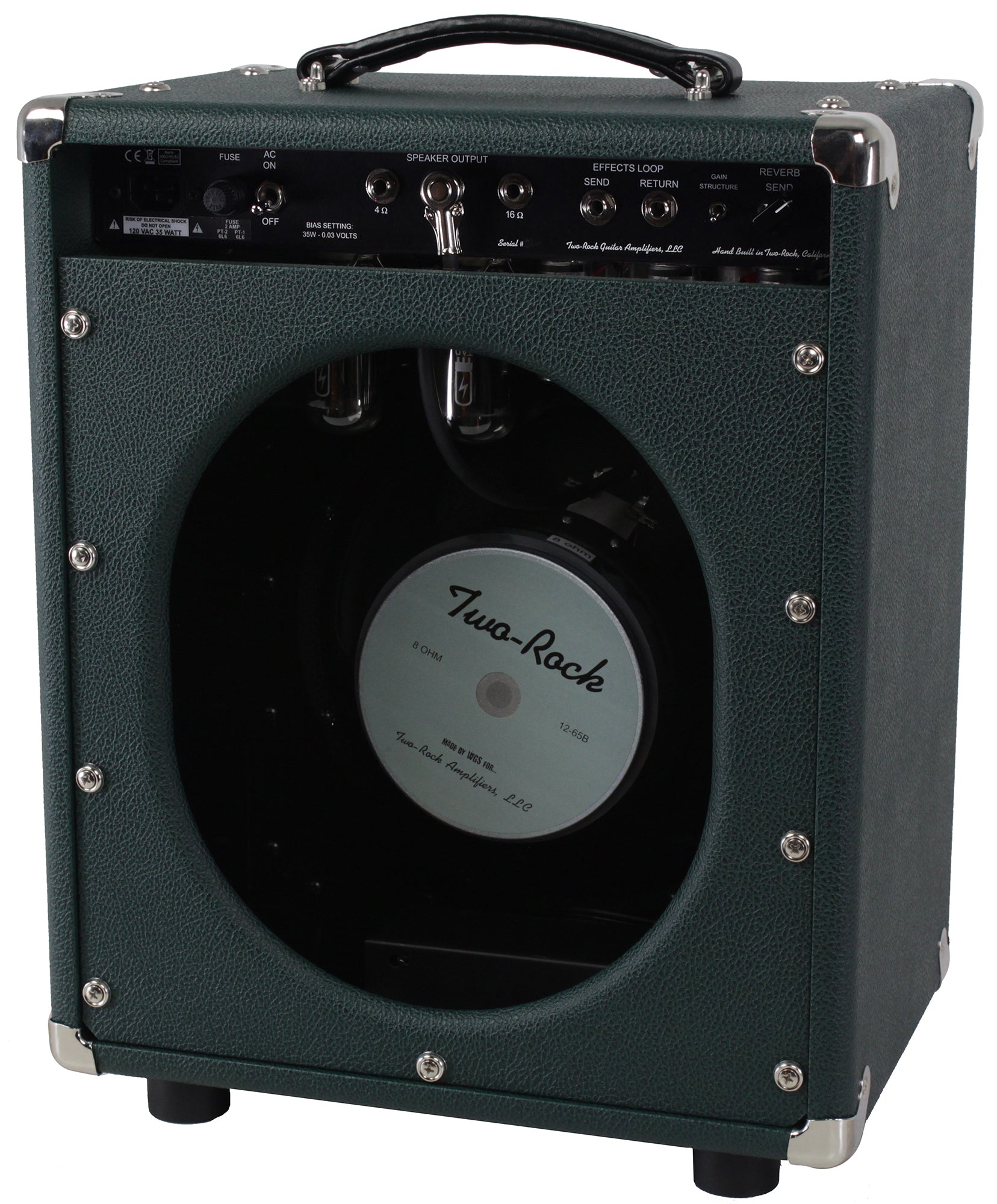 Two Rock Studio Signature 1x12 Combo Amp British Racing Green Blackf Humbucker Music