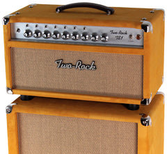 Two-Rock TS1 Tone Secret 100/50 Watt Head, 2x12 Cab, Gold Suede