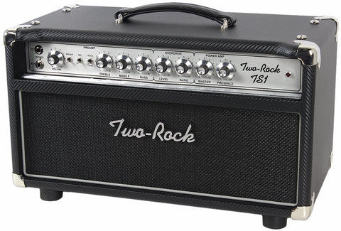 Two-Rock TS1 Tone Secret 100/50 Watt Head, Carbon Fiber, Silverface