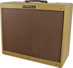 Victoria Amplifier Double Deluxe 2x12 Combo, Half Power Switch