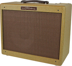 Victoria Amplifier Ivy League 1x10 Combo, Tweed, Half Power Switch