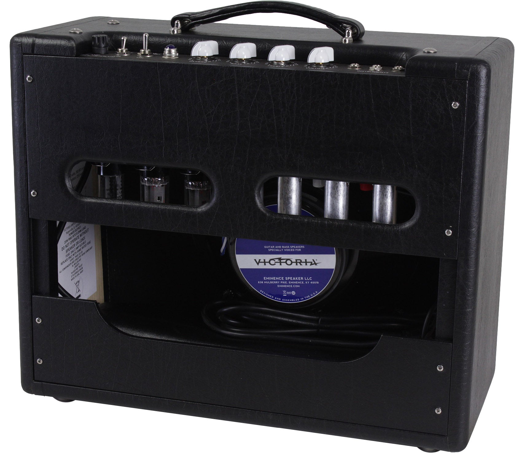Victoria Amplifier Club Deluxe 1x12 Combo, Black Tolex Humbucker Music