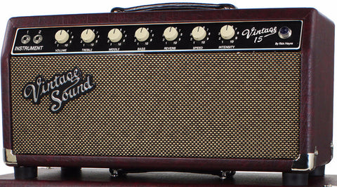 Vintage Sound Vintage 15 Head & 1x12 Cab in Wine Taurus