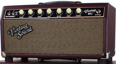 Vintage Sound Vintage 22sc Head & 1x12 Cab - Wine Taurus