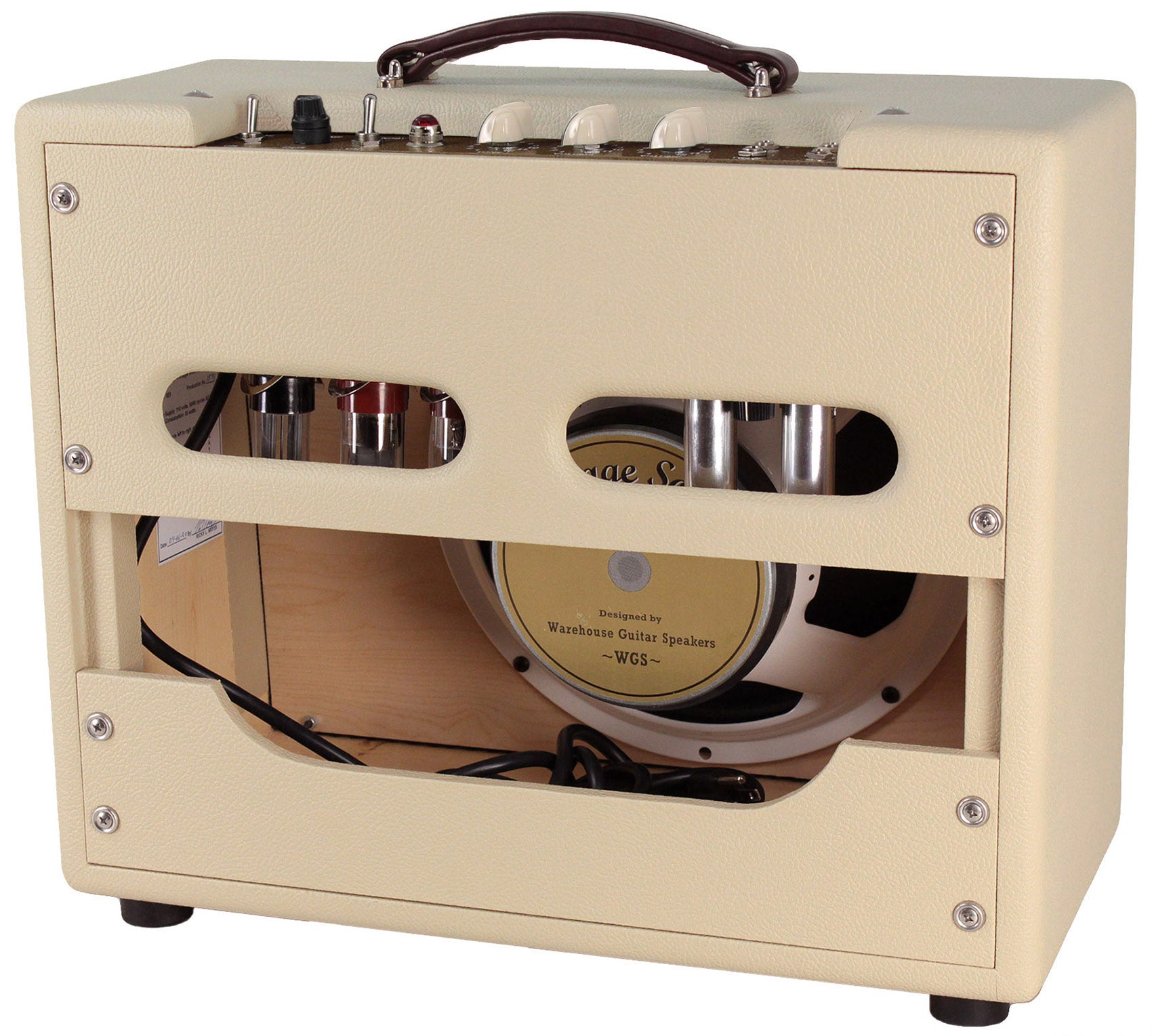 Vintage Sound Tweed 15 1x12 Combo, Blonde, Beige Gold | Humbucker
