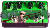 Zvex Sonar Tremolo Pedal - Hand Painted Grave Digger